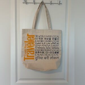 New! Condé Nast Traveler Canvas Tote